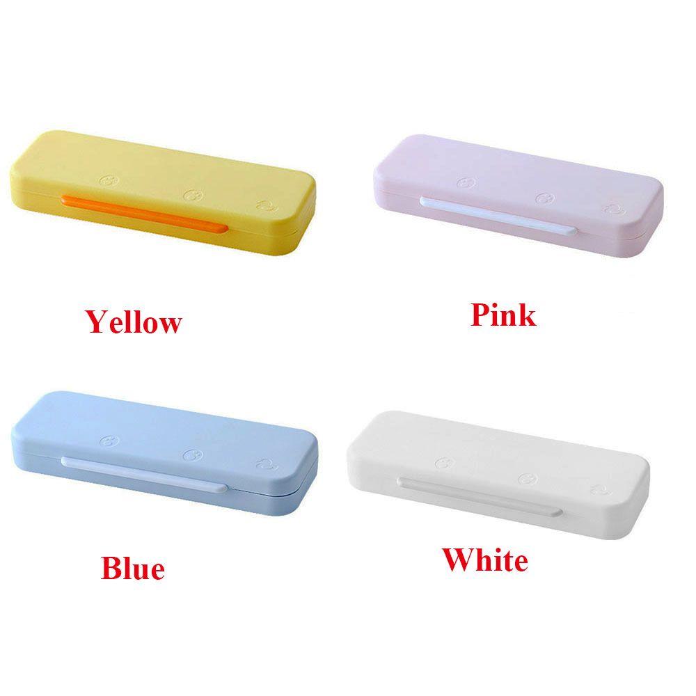 Supplies Large Capacity Macaron Color Pencil Box Pen Case Stationery Case Double Layer Pencil Case