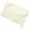 Iris Plaza Diatomaceous Earth Bath Mat, Tested, Marble-Look, Anti-Mold, Anti-Dust Mite, Large (60x39cm), 60cm Wide X 39cm Deep X 0.9cm High, BMD-6039U