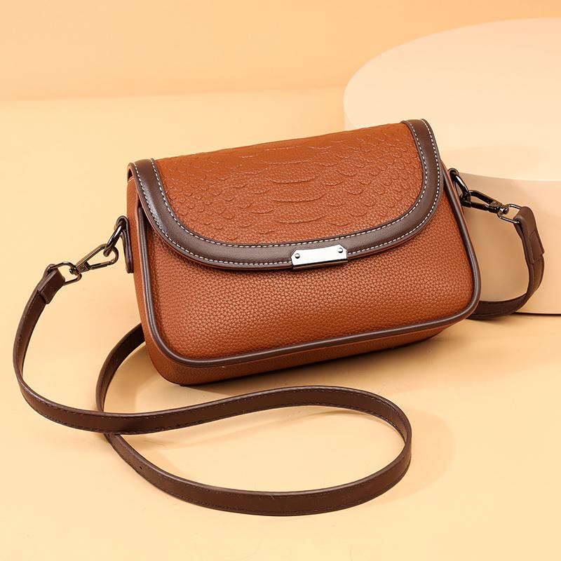 Роскошная маленькая сумка-мессенджер из натуральной кожи с крокодиловым узором, женская сумка через плечо, кошелек, женская сумка из коровьей кожи, новинка