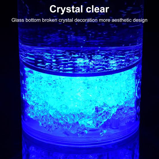 1/6 шт., многоразовый светодиодный бокал для вина, бокал для вина, шампанского, для дня рождения, Рождества, Хэллоуина, свадеб, фестивалей