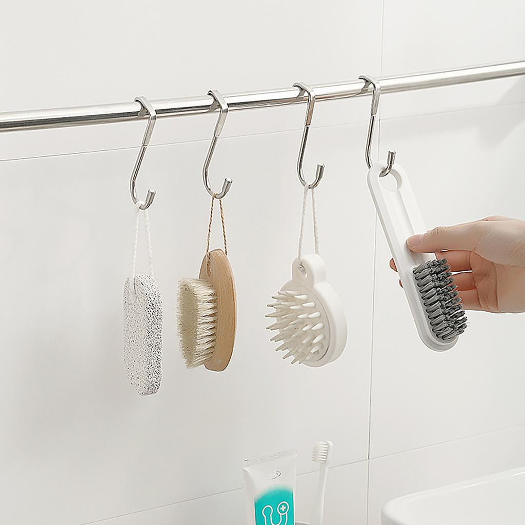 Крючок для дверной вешалки S-типа. Крючок для одежды из нержавеющей стали. Дверной настенный крючок.