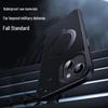 Чехол из углеродного волокна для iPhone 16 Pro с двойным магнитным кольцом-подставкой