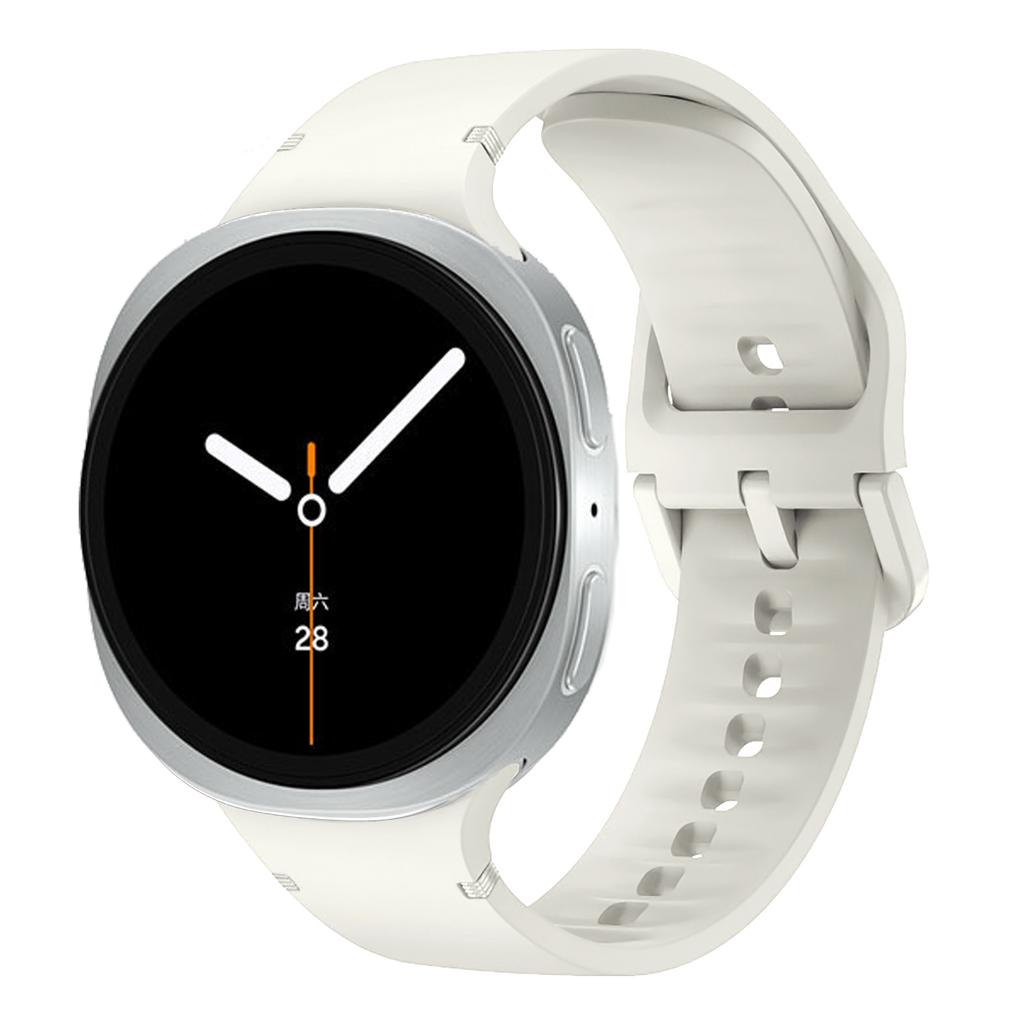Спортивный силиконовый ремешок для Samsung Galaxy Watch 8 Ремешок 44 мм 40 мм Аксессуары correa pulseira Браслет Galaxy Watch 8 classic 46 мм