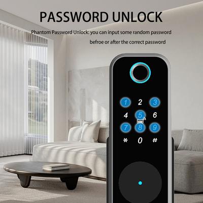 Wafu Smart Lock Бесключевой дверной замок Противоугонный биометрический парольный дверной замок Tuya App Remote