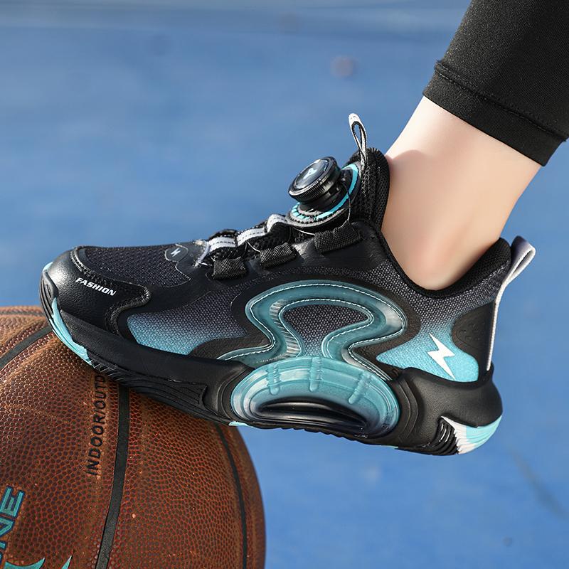 31-42 Children and Teenagers Plus Size Convenient and Fashionable Sports and Leisure Shoes Low Top Basketball Shoes