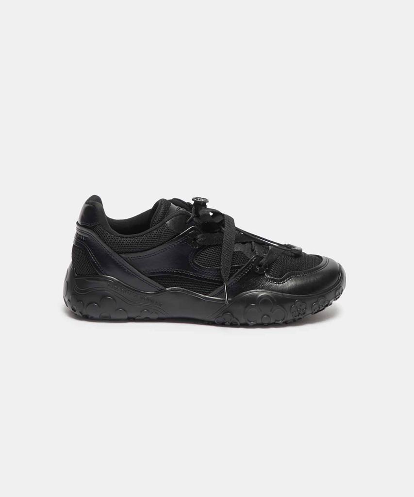 Suecomma Bonnie Flower Lace-Up Sneakers (Black)_Dg4Ds26020Blk