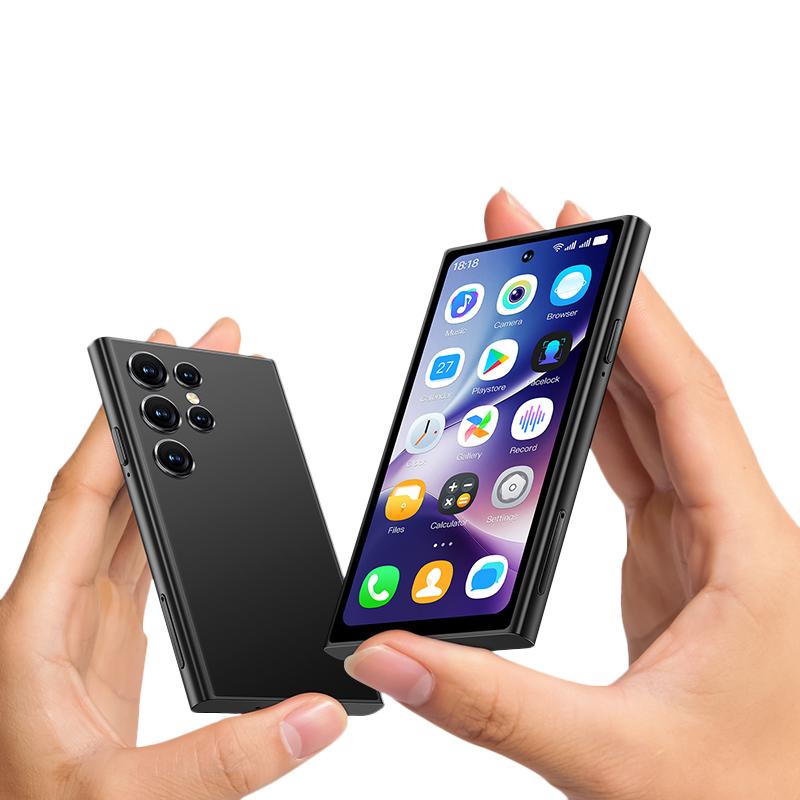 S25 Pro 3G Мини Мобильный Телефон WCDMA 4.0inches Четырехъядерный 2 ГБ ОЗУ 16 ГБ ПЗУ Type-C 2000 мАч Распознавание Лиц Android Смартфон