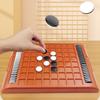 Tabletop Game Flip Black White Chess Board Touch Flip Reversi Strategy Board Game  Camping Hiking