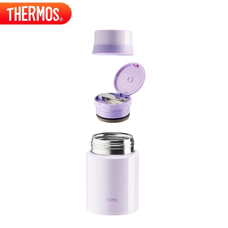 Thermos 520 мл Изолированный контейнер для еды из нержавеющей стали 316