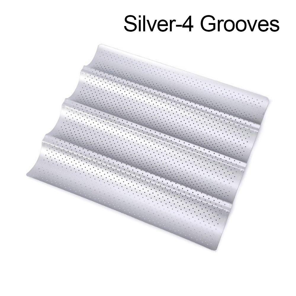 Противень для выпечки багетов, Антипригарная форма для багетов, Новая форма для багетов