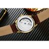 Boyze Babazon Men's Watch Wristwatch Automatic Watch Men's Leather Watch Men's Watch BOYZHE J012
