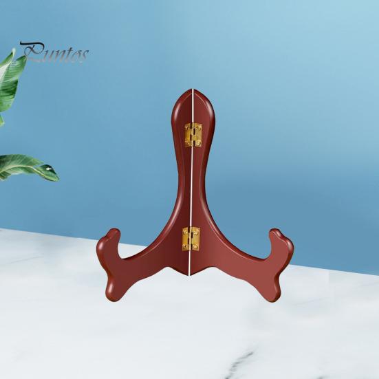 Деревянная подставка для тарелок, мольберт, держатель, подставка для фоторамки, художественная декоративная ручная работа, деревянная многофункциональная подставка для чайного торта, домашний офис, декор, устойчивая