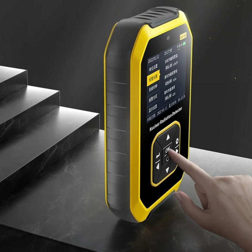 LCD Display X-ray Radioactivity Tester High Sensitivity Portable Geiger Counter  Daily Life