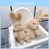 Плюшевый Кролик Коричневый Игрушка Животное Мягкая Кукла Сон Успокаивающий Декорация Подарок Детям