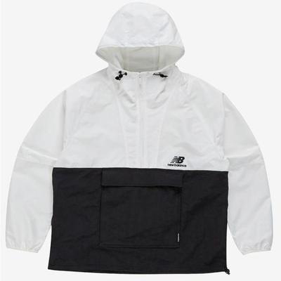 New Balance Мужской базовый анорак с капюшоном