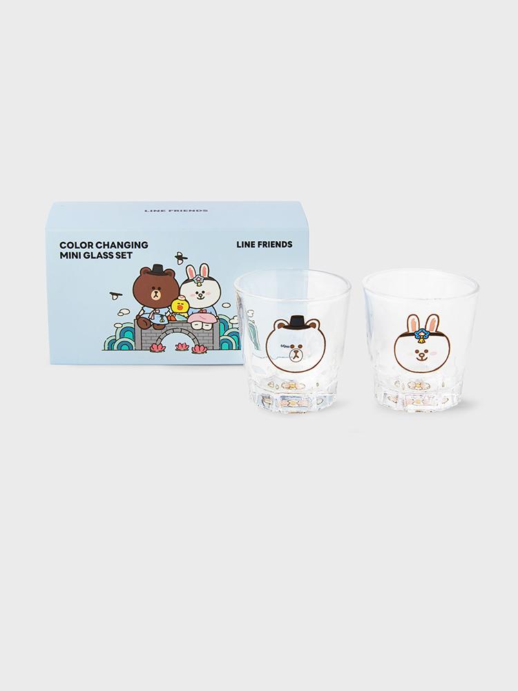 LINE FRIENDS Туристический набор бокалов для соджу (2Pcs)