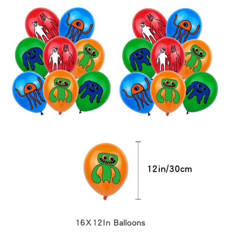 Набор для украшения на день рождения в стиле Garten Of Banban, высококачественные и безопасные материалы