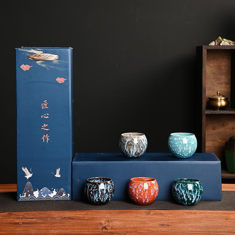 Красивые Необычные Китайские Товары Чайные Аксессуары Чайница Керамический Набор Чашек Чайная Посуда Для 5 Человек Для Чая Самовар Церемония Подарки