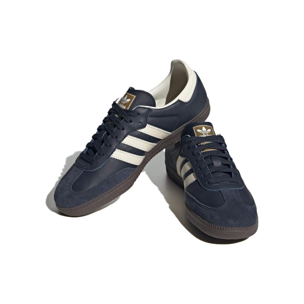 Adidas Samba OG Night Navy Gum Unisex Sneakers Blue Cream-White ID2056