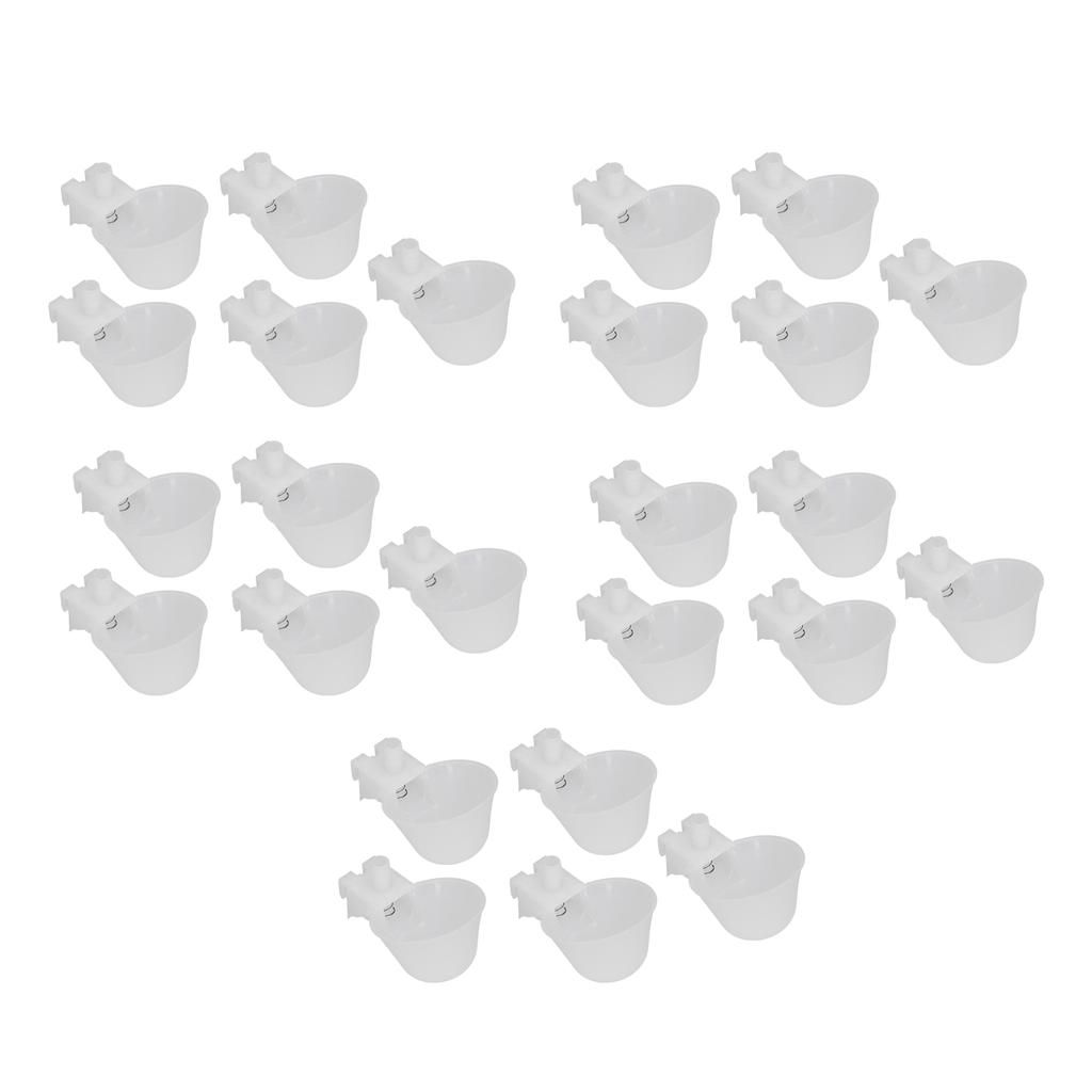 25 комплектов подвесных поилок для кур с автоматической чашей для поения птицы