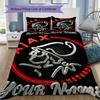 Custom Name AJAX Bedding,Quilt Set Quilt Cover Pillowcase Home Birthday Gift(1 * duvet cover + 2 * pillowcase, without core)_xia