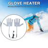 5V Glove Heater Carbon Fiber USB Heating Pad Foldable Easy To Clean USB Heating Piece with Temperature Probe