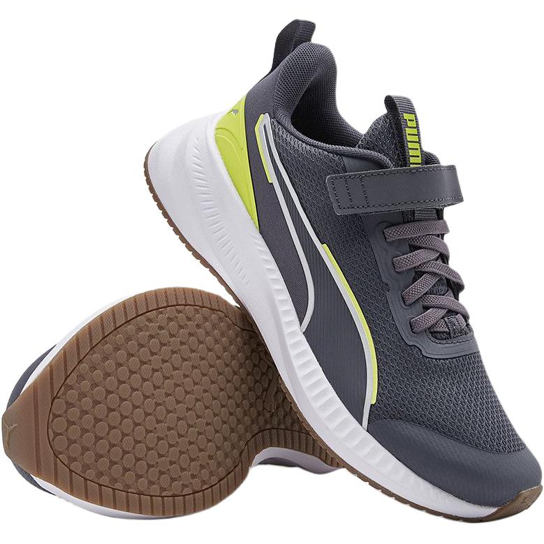Puma Flyer Lite 3 Ac+ Jr Baida Универсальные тренировочные Спринтерские Дышащие Прочные Легкие Амортизирующие Низкие Детские Кроссовки для Бега 404320-02