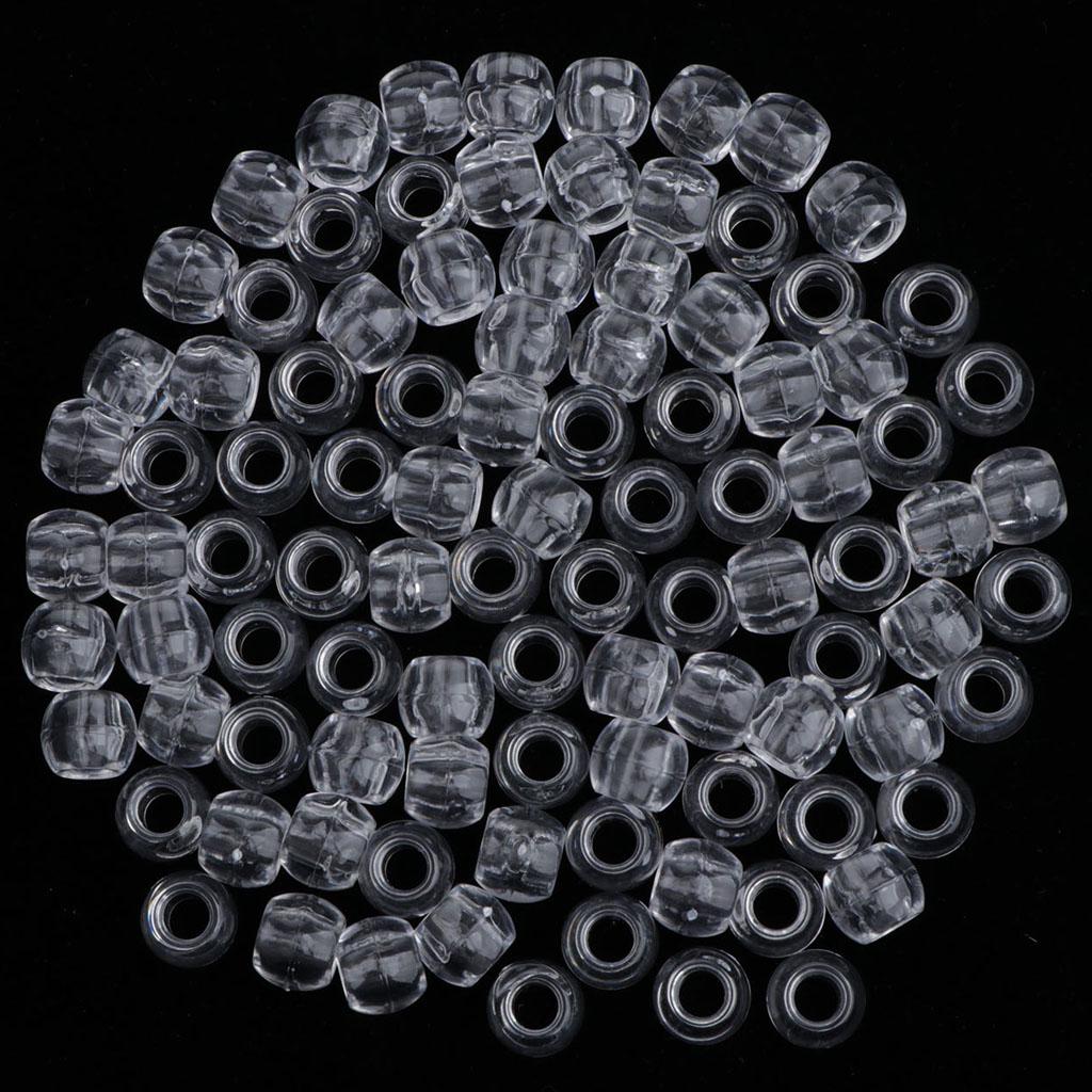 500g Antique Hair Braid Beads Dreads Decoration Pendants Clear Hair Ring Cuffs Jewelry for Braids