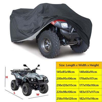 Чехол для пляжного велосипеда 210D ATV Cover, водонепроницаемый, солнцезащитный, пылезащитный чехол для автомобиля, чехол для пляжного велосипеда и автомобиля