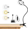 Desk Lamp - OTBACT - Clip-on Model - 48 LEDs - 3 Lighting Modes - 10 Brightness Levels