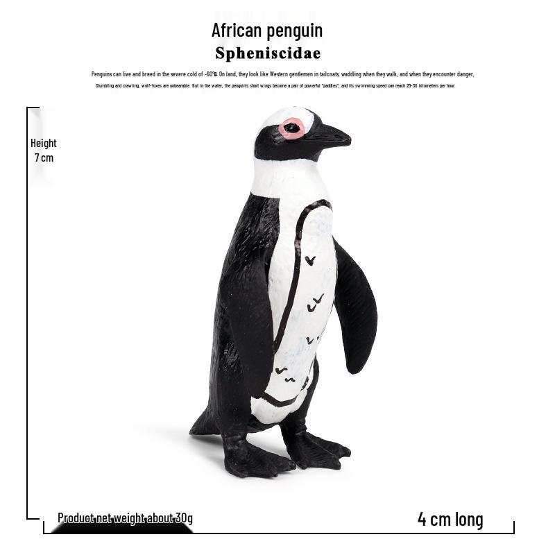 Набор игрушек-моделей морских животных «Императорский пингвин» для детей