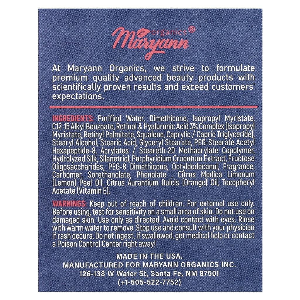 Retinol, Moisturizing Cream, 50Ml(1.7Fl Oz)