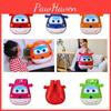 Cute Cartoon Animal Children's Backpack For Boys And Girls With Pvc Material And Reduced Load Functionality