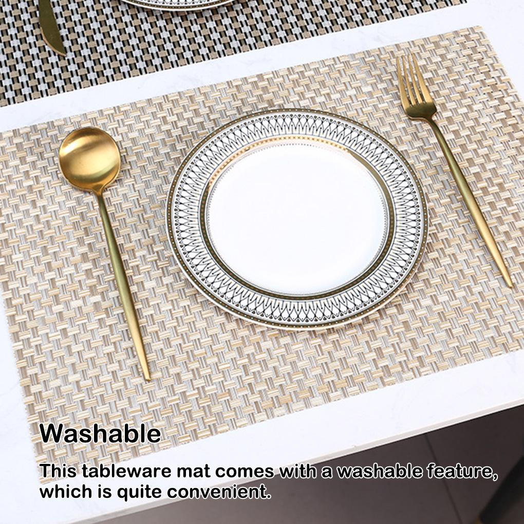 Подставка под тарелку Предметы для дома Подставка для места Однотонная складчатая Стиль Многоцелевая Подставка для чашки Водонепроницаемые Бытовые аксессуары