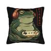 Наволочка Японская Геймерская Лягушка Принт Наволочка Для Стула Дивана Домашний Декор Ретро Модные Наволочки