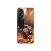 Case for Oppo A58 - MANIACASE - Demon Slayer Nezuko - 3D Art Anime - Soft - Black