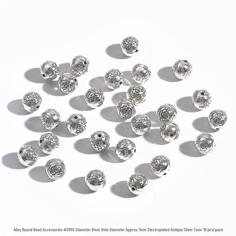 DIY ювелирные аксессуары: Круглый разделитель из сплава, соединители для браслетов и ожерелий, пряжка для подвески