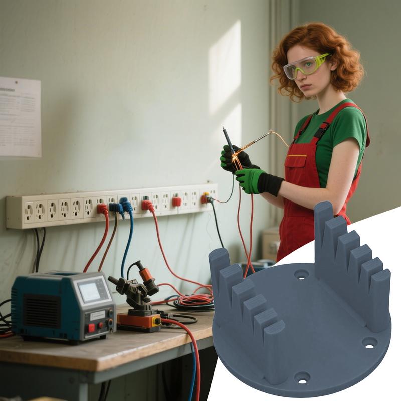 ABS Сварочный Фиксатор для Проволоки Держатель для Пайки Проволоки Высокотемпературный Держатель для Кабеля для Сварки Проволоки Настольный Сварочный Зажим