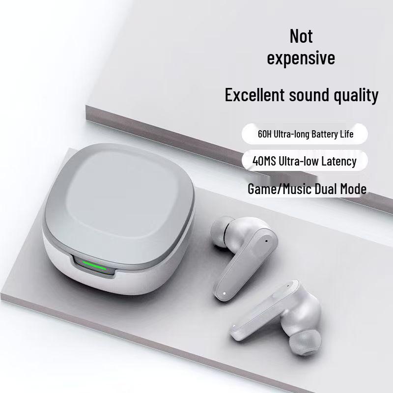 Bluetooth-наушники A98: Шумоподавление, Высококачественный звук, Длительное время работы от аккумулятора, Внутриканальный дизайн для игр и спорта (5.4 Полностью беспроводные)