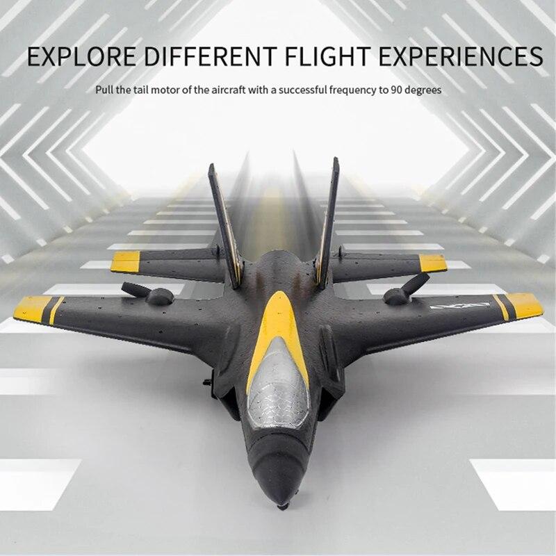 RC Plane 4CH F35 F22 Fighter 2.4G EPP RC Airplane Lightning Remote Control Aircraft Warbird Flight Toys for Boys Kids Children F935
