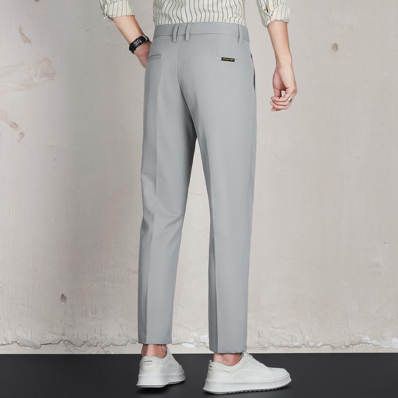 Jeep Мужские брюки прямого кроя в стиле business casual