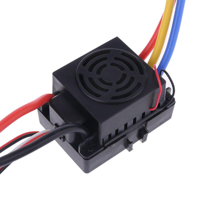 Водонепроницаемый 60A Бесколлекторный ESC Электрический регулятор скорости с встроенным BEC 5.8V / 3A для RC запчасти и аксессуара