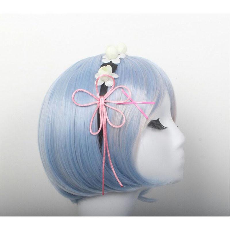 Элегантный Re:Zero Начать жизнь в другом мире Близнецы Рэм/Рем Универсальное косплей платье горничной с подходящим головным убором