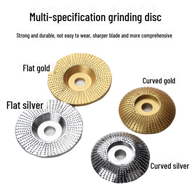 Угловая шлифовальная машина с диском Thorn и жестким круглым кругом для заточки и полировки ножей, подходит для чайных подносов Cross-Border Woodworking