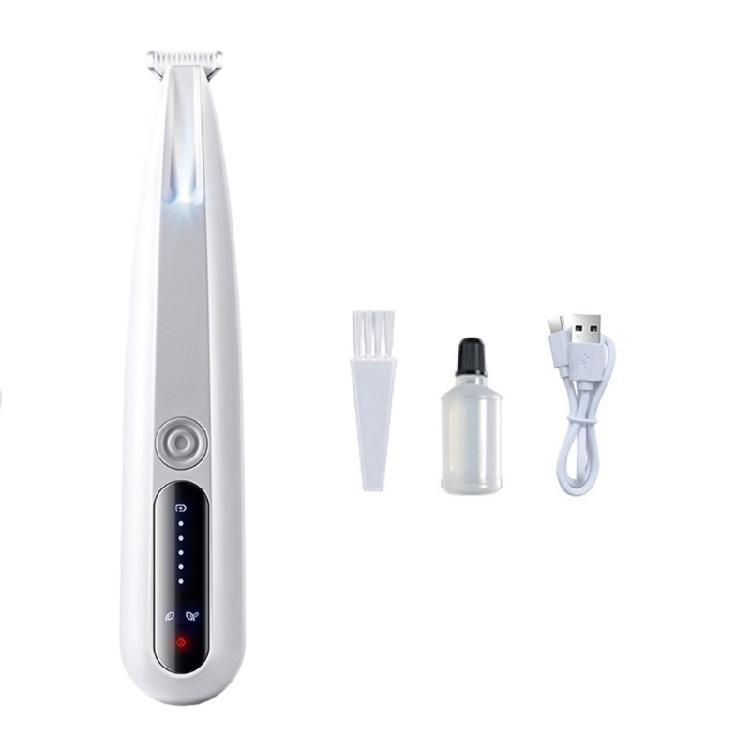 Керамическое лезвие Триммер для лап собак и кошек Беспроводная аккумуляторная машинка для стрижки с малошумным мотором и эргономичной рукояткой