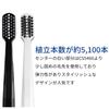 CURAPROX Black is White Toothbrush Set white and White Toothbrush Stand (2 brushes black) +