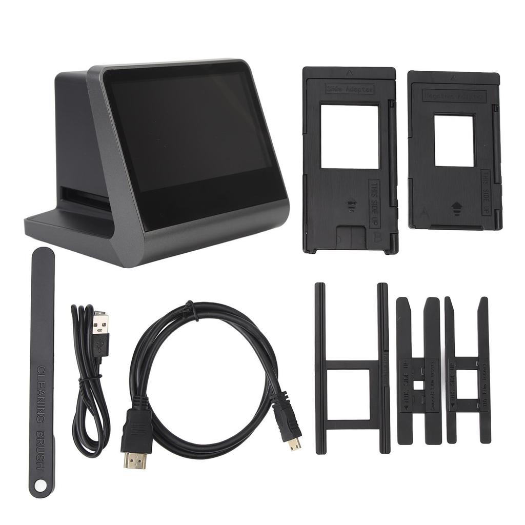 Film and Photo Scanner with Large 5in LCD Screen 48MP High Definition Pixel Slide Converter