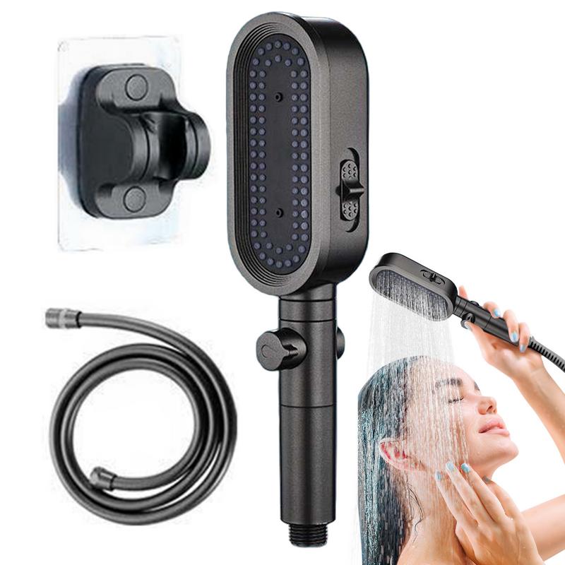 Душевая головка высокого давления с фильтром, краном с дождевой водой, 3 режима, многофункциональная душевая головка, ручная душевая головка под давлением