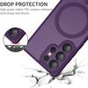 Coque Hybride - BOOLING - pour Samsung Galaxy S26 Ultra - Cercle Magnétique Vitre Caméra - Violet