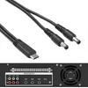 USB/USB C на 2 RCA Аудио Кабель 2 RCA Кабель Тип C на Штекер 2 RCA на USB C для Телефона Ноутбука Планшета Домашнего Кинотеатра Усилителей